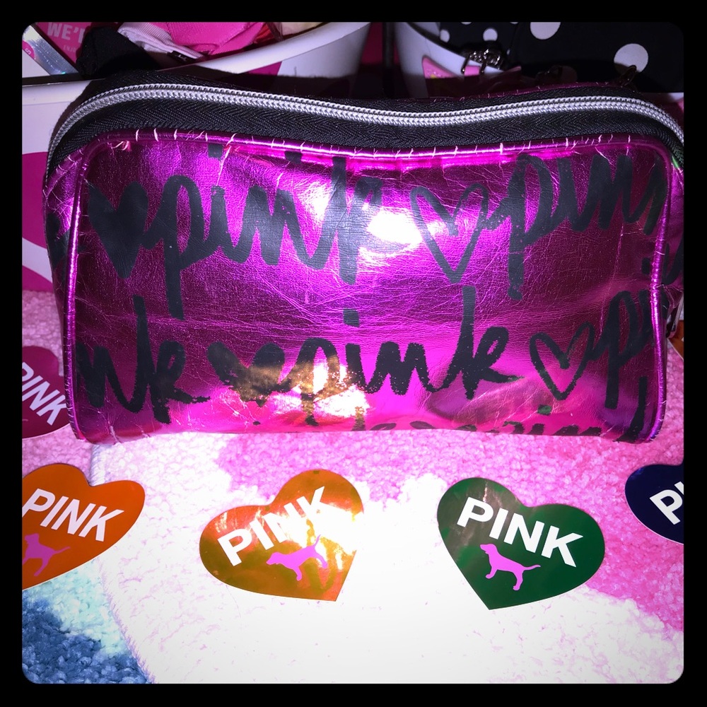 💜Vs PINK Vintage cosmetic bag💜